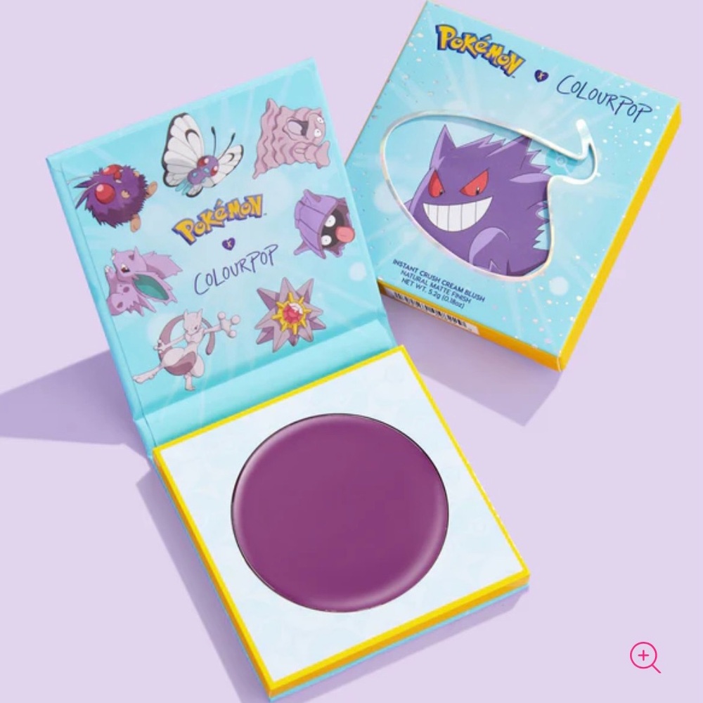 ColourPop Pokémon Purple Cream Blush